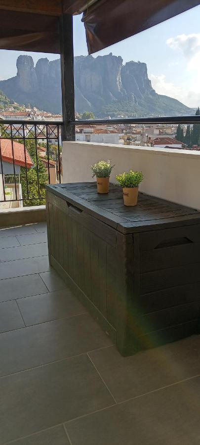 Meteora View Attic Apartment Kalampáka Ngoại thất bức ảnh